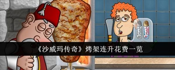沙威玛传奇烤架连升多少钱-烤架连升花费一览