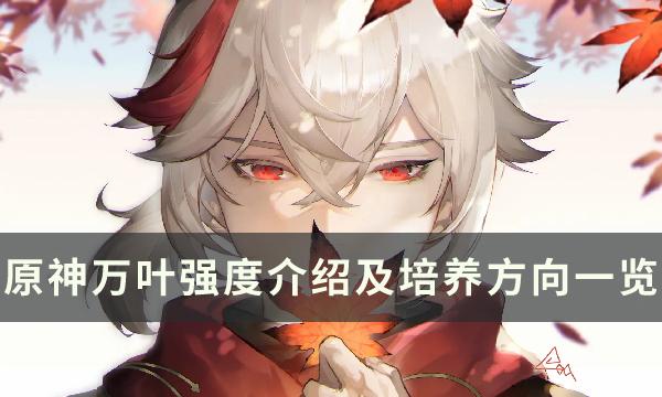 原神万叶怎么培养
