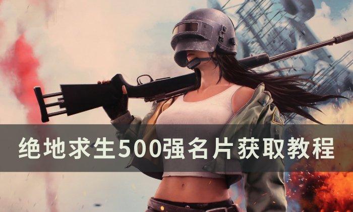 绝地求生500强名片在哪得