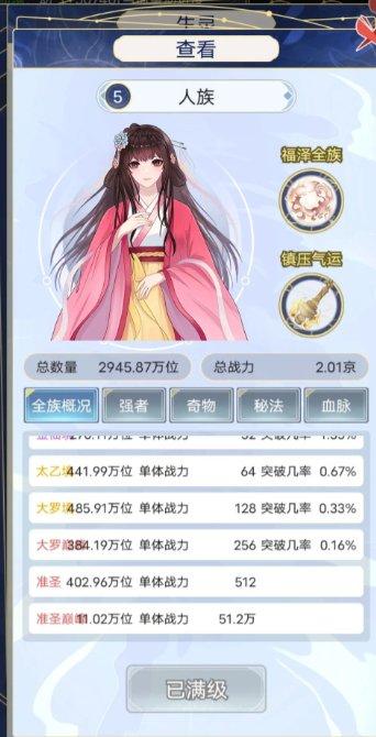 天道创造人族如何毕业