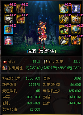 dnf魔道军团装备搭配