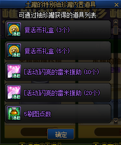 DNF水罐的袖珍罐活动能开出什么