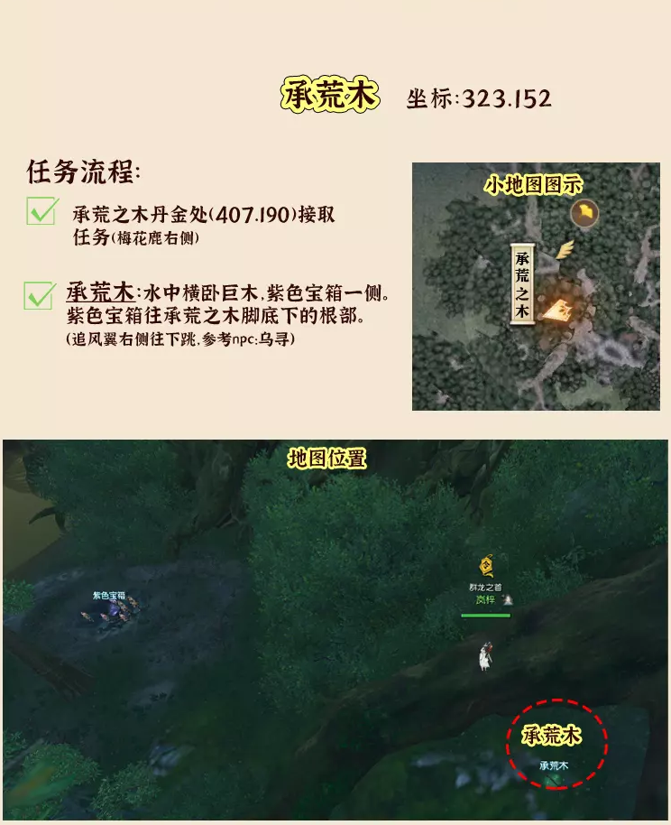 逆水寒山海第14赛季承荒木怎么找